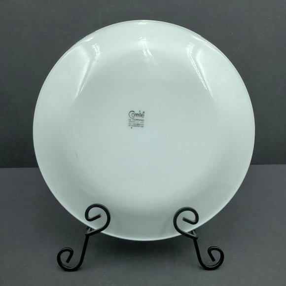 Corelle Meadow Salad Plates Corning 8.5" Yellow Blue Pink Floral Lunch Plates - Picture 5 of 6